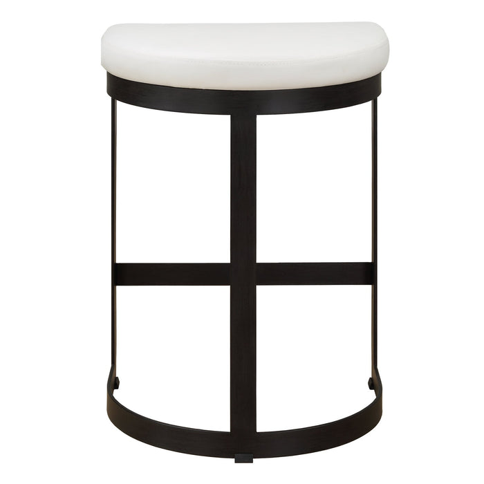 Uttermost Ivanna White Counter Stool