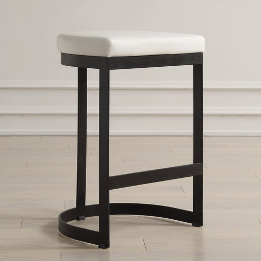 Uttermost Ivanna White Counter Stool