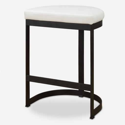 Uttermost Ivanna White Counter Stool