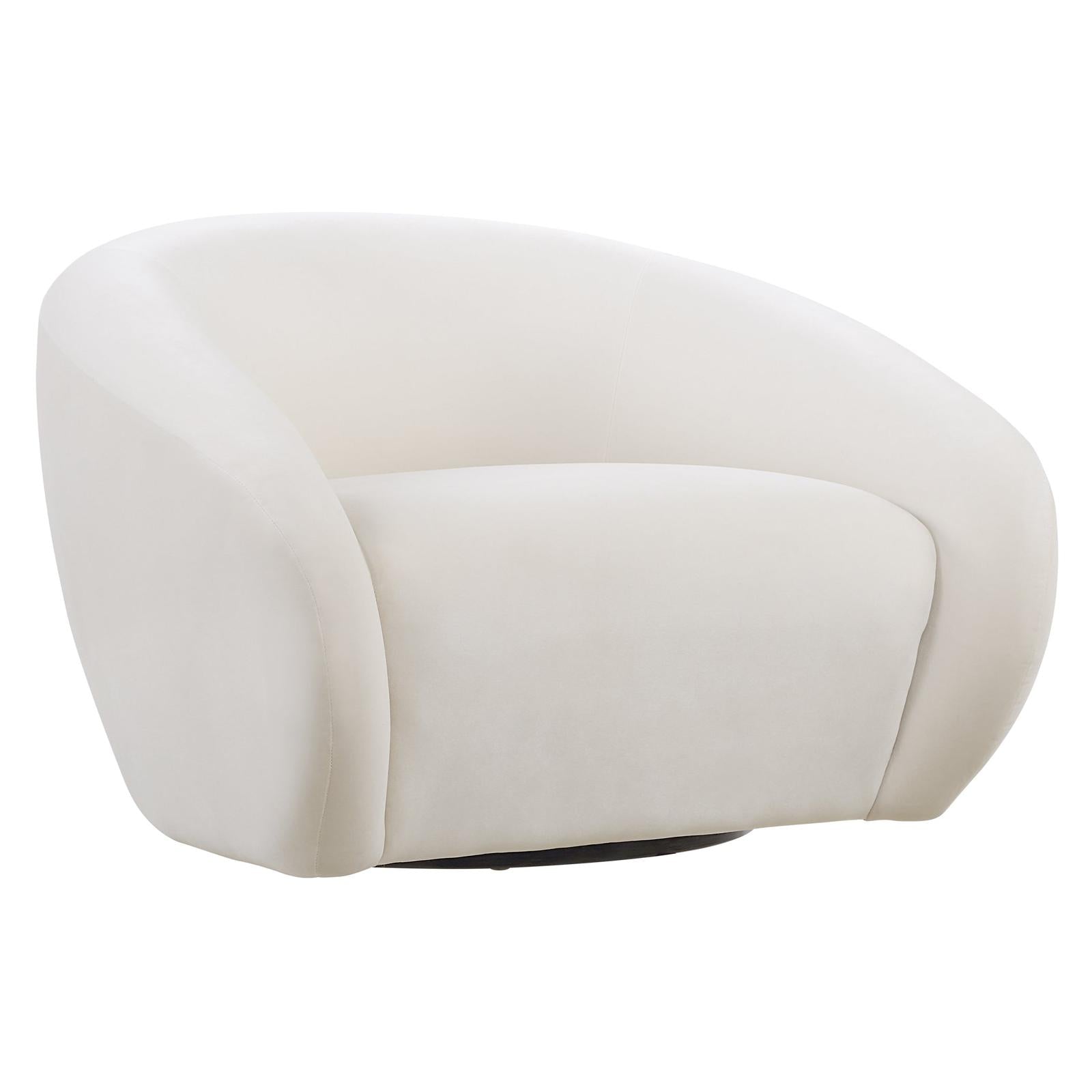 Uttermost Desoto Cream Swivel Chair