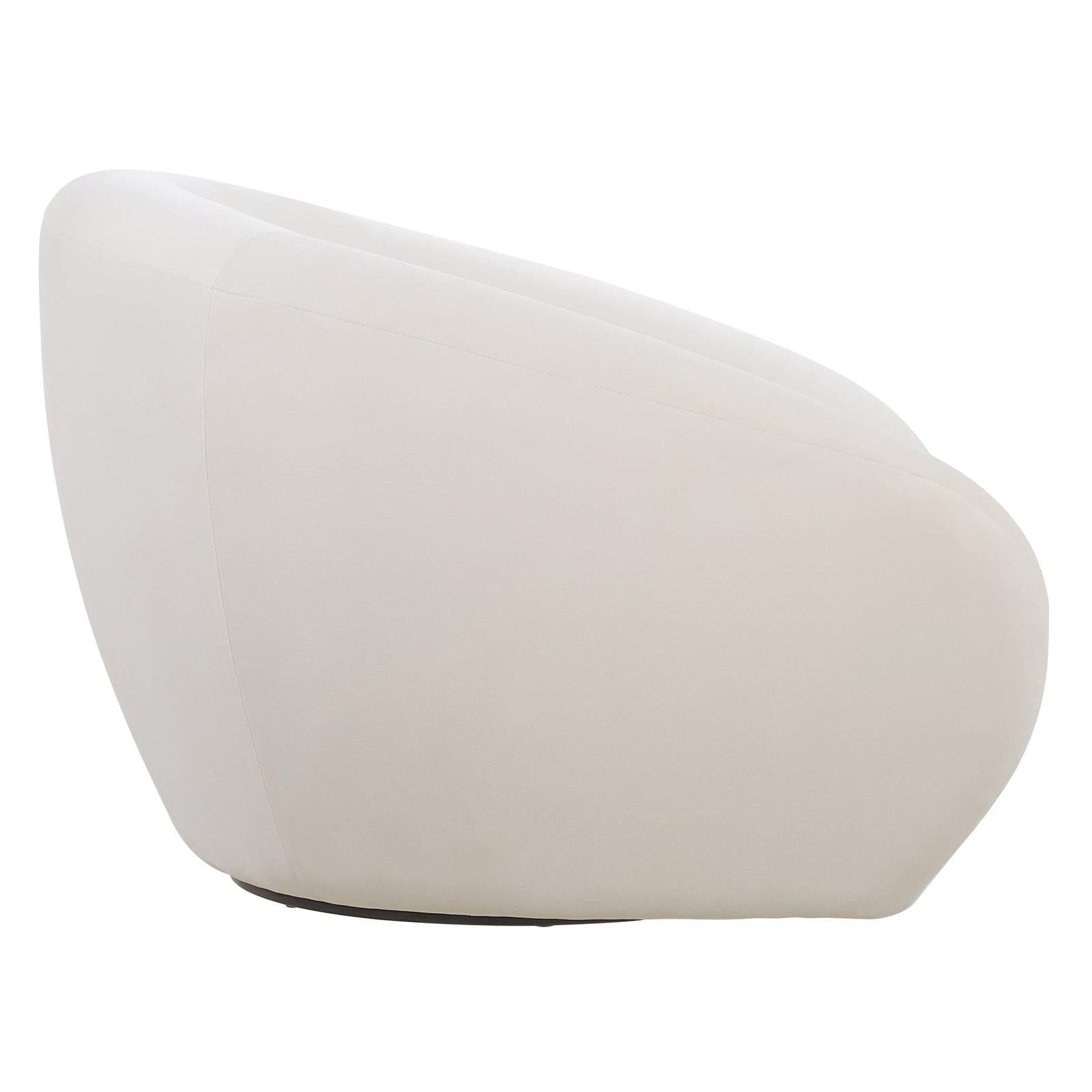 Uttermost Desoto Cream Swivel Chair