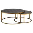 Uttermost Aragon Gray Nesting Cfee Tables - Set of 2
