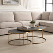 Uttermost Aragon Gray Nesting Cfee Tables - Set of 2