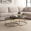 Uttermost Aragon Gray Nesting Cfee Tables - Set of 2