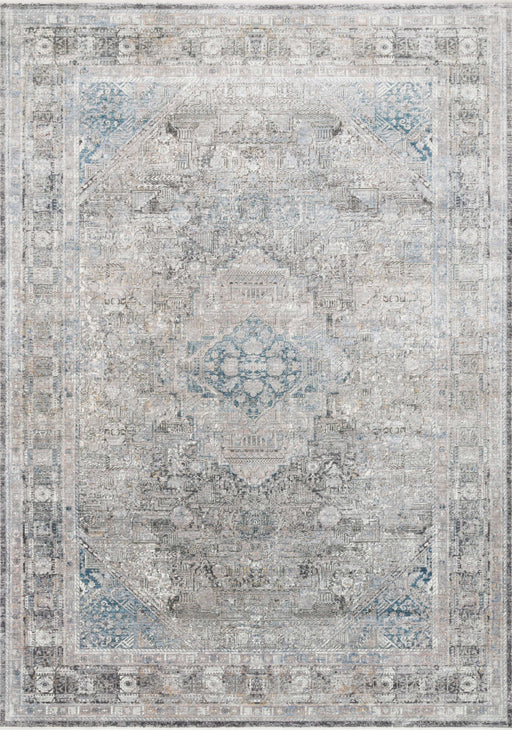 Loloi II Gemma GEM-05 Silver / Blue Rug