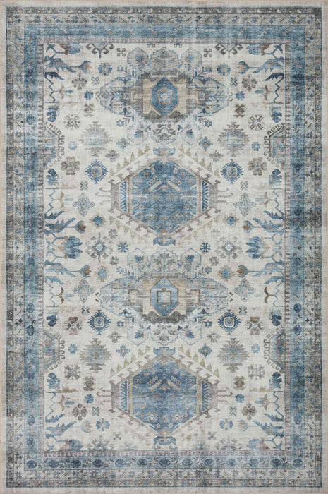 Loloi II Heidi HEI-04 Ivory / Ocean Rug