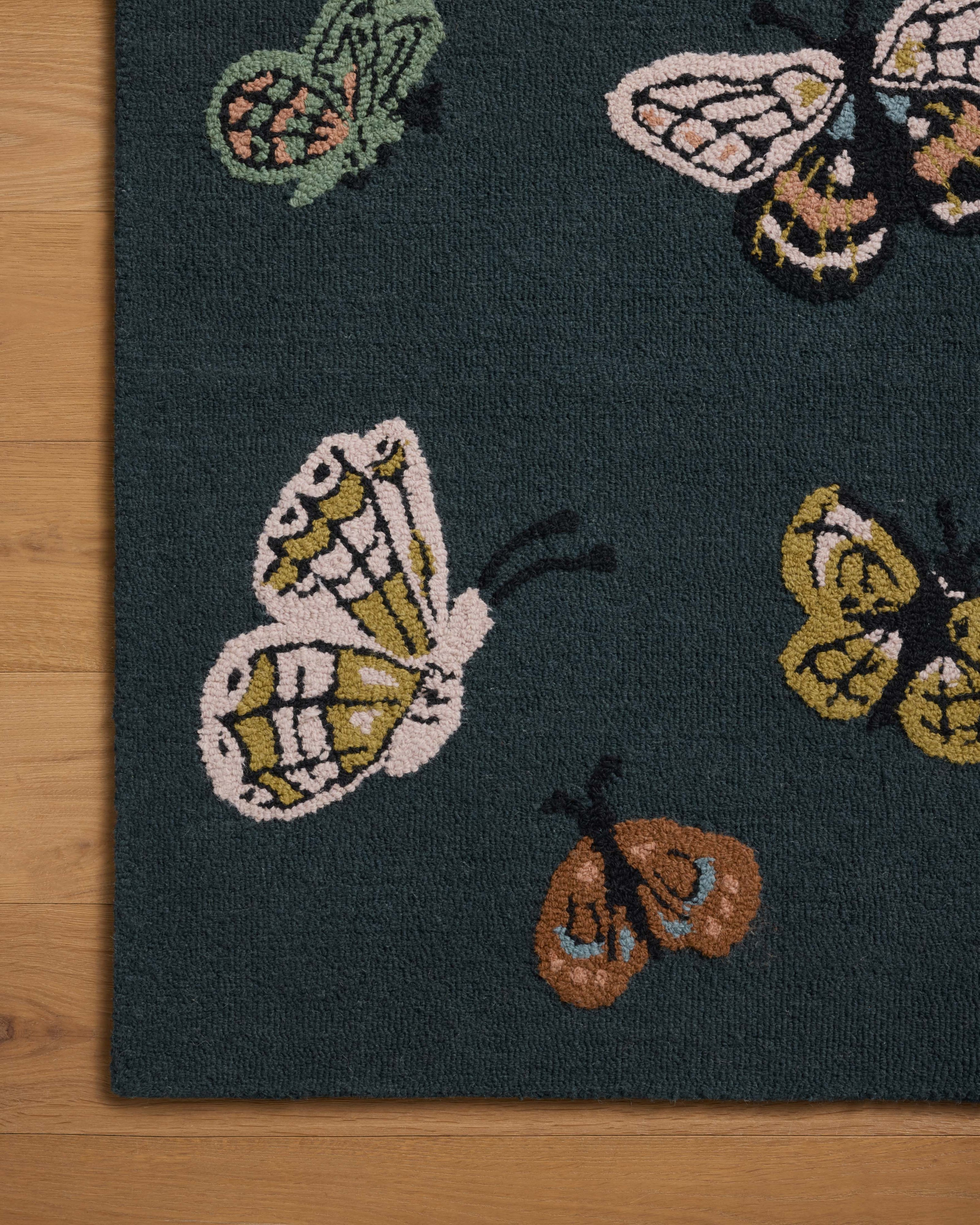 Rifle Paper Highgrove HIG-01 Rug Teal