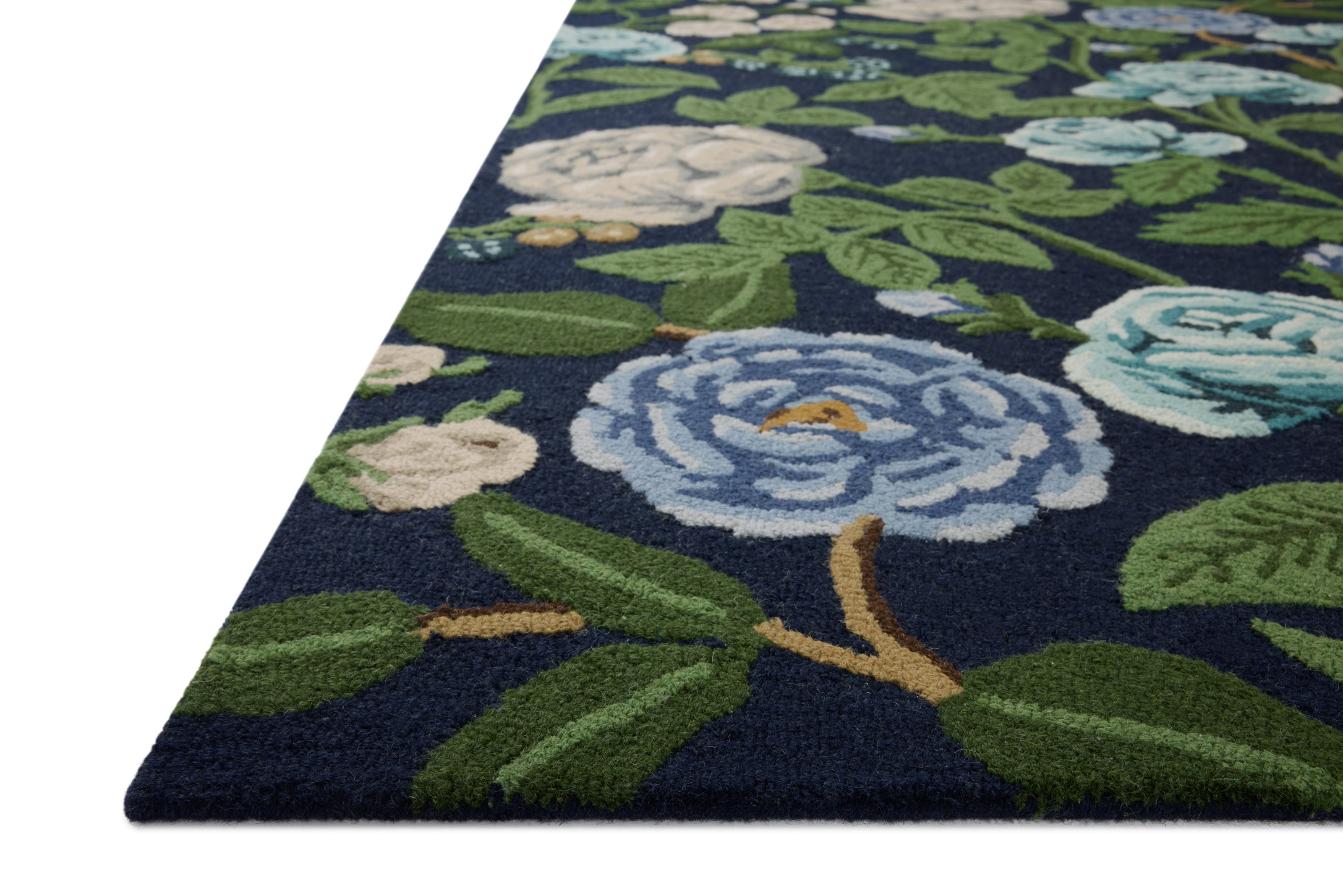 Rifle Paper Highgrove HIG-02 Rug Navy