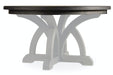 Hooker Furniture Round Dining Table With 1-18in Leaf