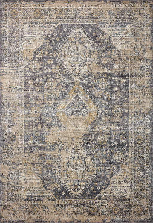 Loloi Indra INA-03 Charcoal / Natural Rug