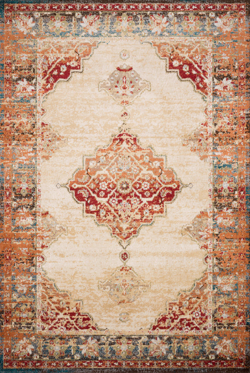 Loloi II Isadora ISA-04 Ant. Ivory / Sunset Rug