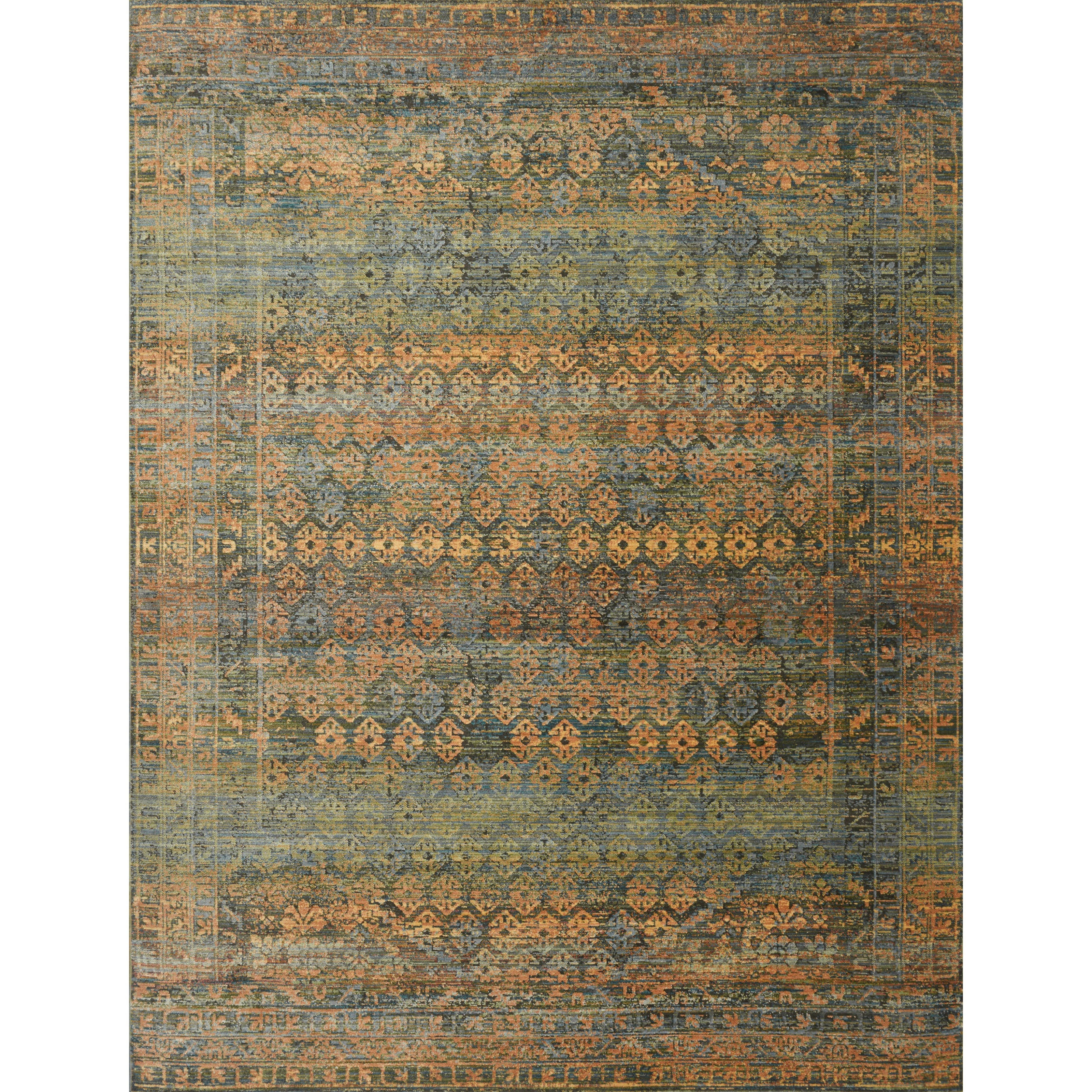 Loloi Javari JV-03 Lagoon / Fiesta Rug