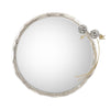 John Richard Hydrangea Mirror, Nickel
