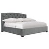 Bernhardt Interiors Jordan Button-Tufted Wing Bed 54