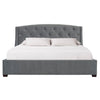 Bernhardt Interiors Jordan Button-Tufted Wing Bed 54