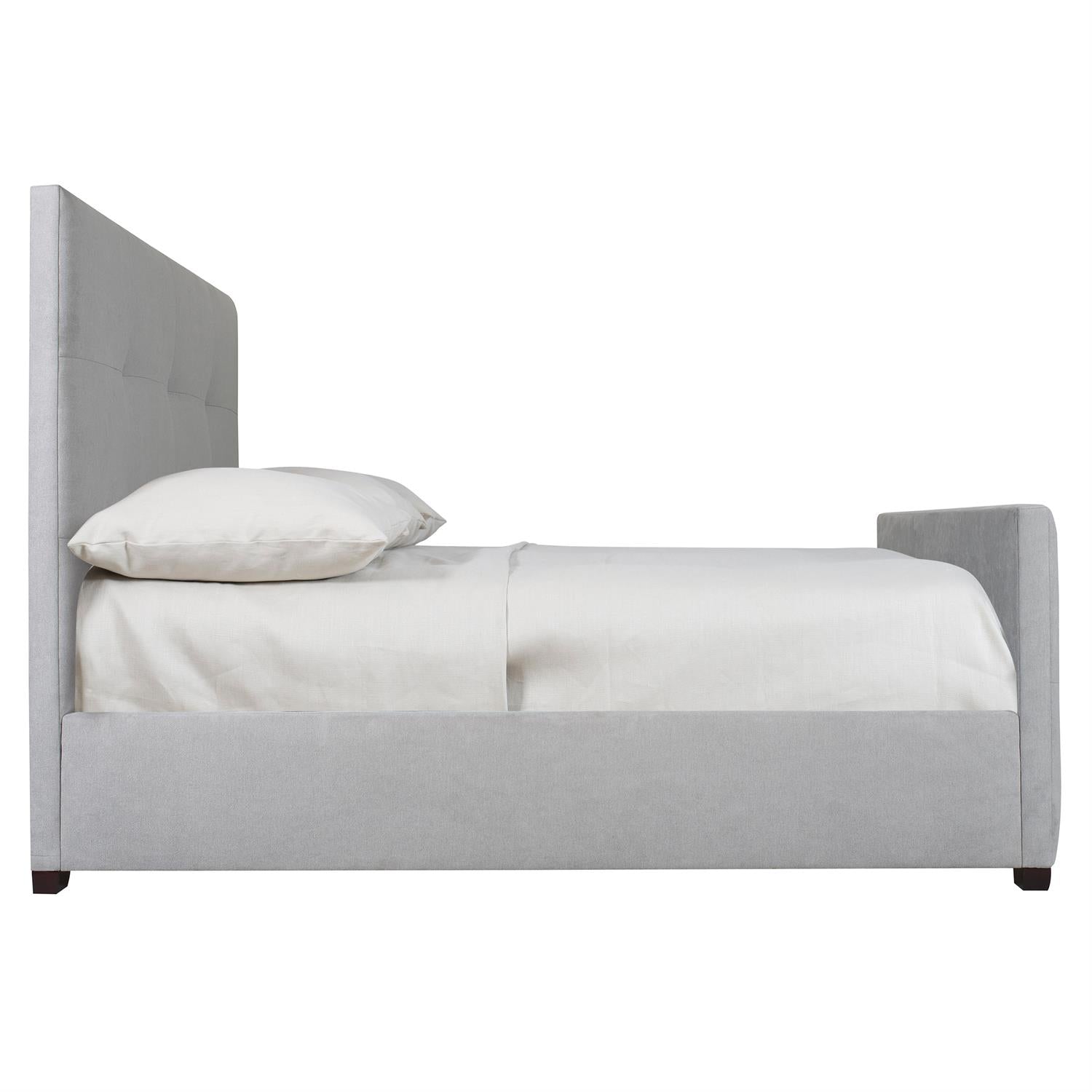 Bernhardt Interiors Derrick Tufted Bed with High Footboard