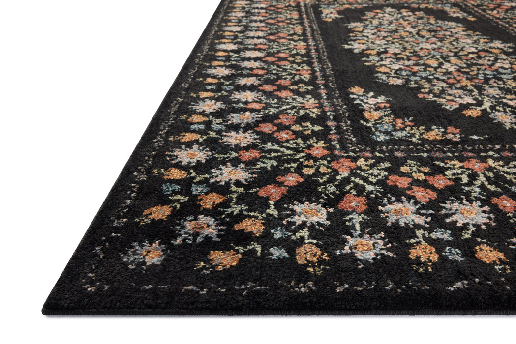 Rifle Paper Laurel LAU-02 Rug Black