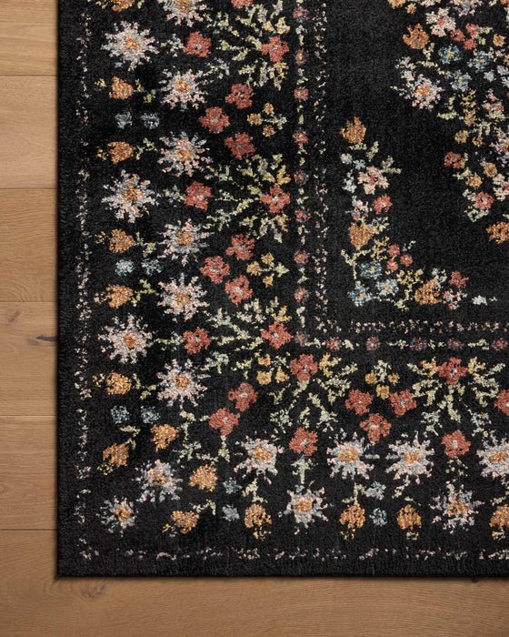 Rifle Paper Laurel LAU-02 Rug Black