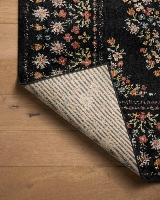 Rifle Paper Laurel LAU-02 Rug Black