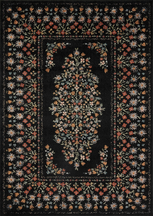 Rifle Paper Laurel LAU-02 Rug Black