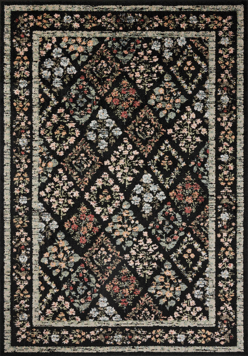 Rifle Paper Laurel LAU-04 Rug Black