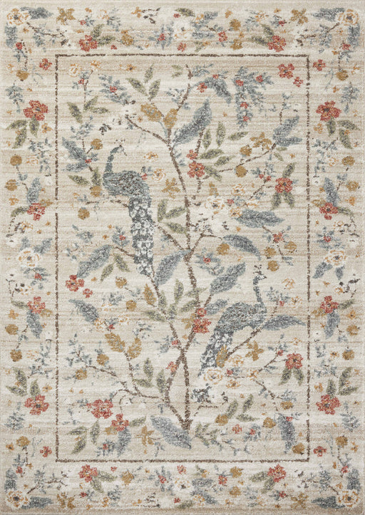 Rifle Paper Laurel LAU-05 Rug Cream