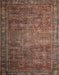 Loloi II Layla LAY-01 Brick / Blue Rug