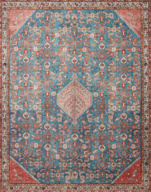 Loloi II Layla LAY-10 Marine / Clay Rug