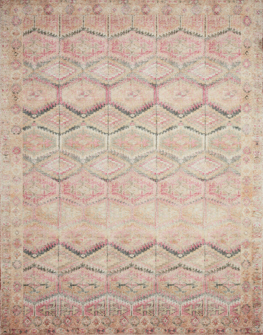 Loloi II Layla LAY-17 Pink / Lagoon Rug