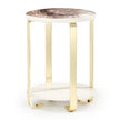 Michael Amini Ariana Chairside Table