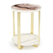 Michael Amini Ariana Chairside Table