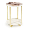 Michael Amini Ariana Chairside Table