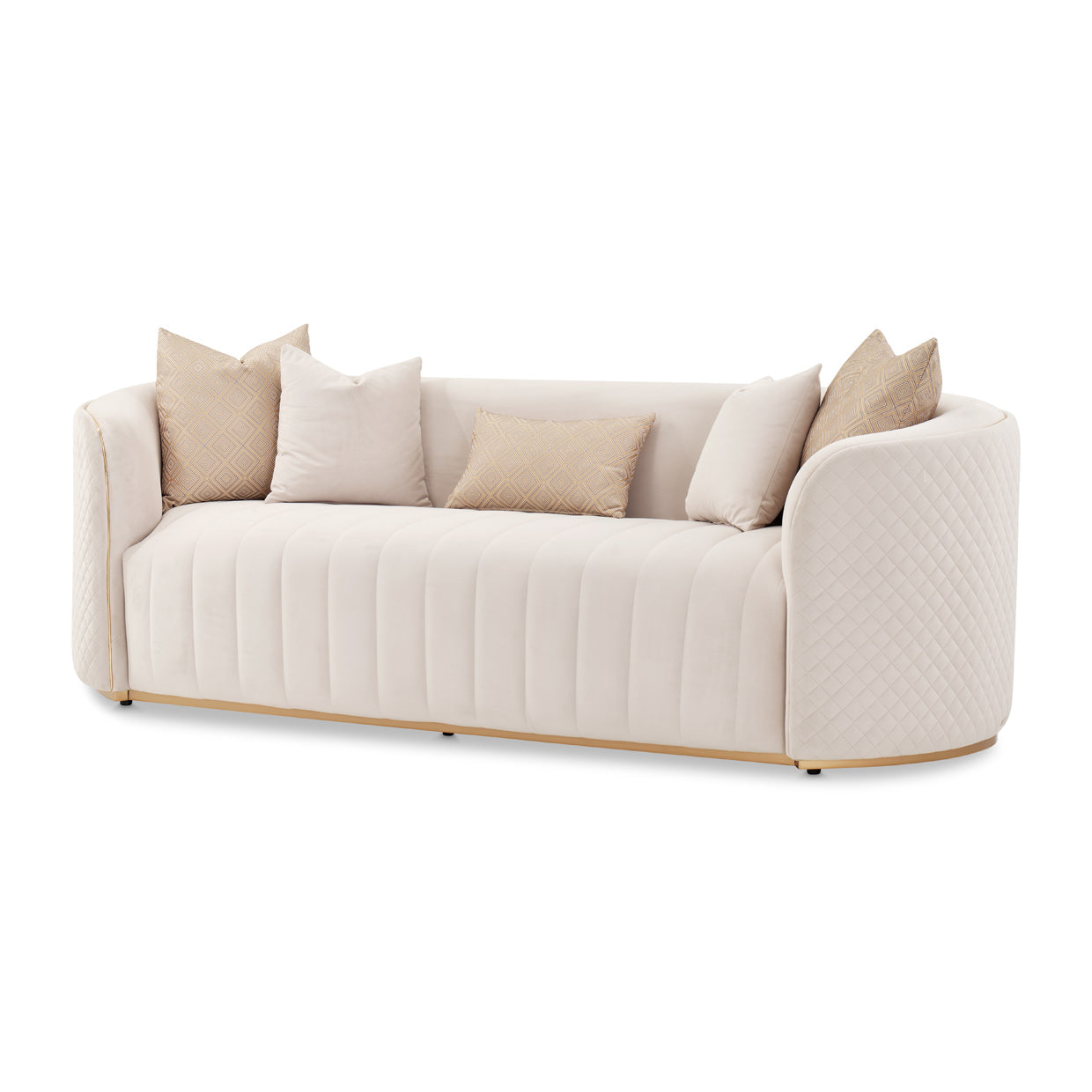 Michael Amini Ariana Velvet Sofa