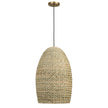 Uttermost Cardamom 1 Light Woven Rope Pendant