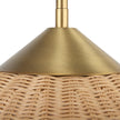 Uttermost Phuvinh 1 Light Rattan Shade Pendant