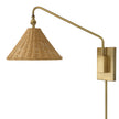 Uttermost Phuvinh 1 Light Rattan Shade Sconce