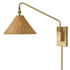 Uttermost Phuvinh 1 Light Rattan Shade Sconce