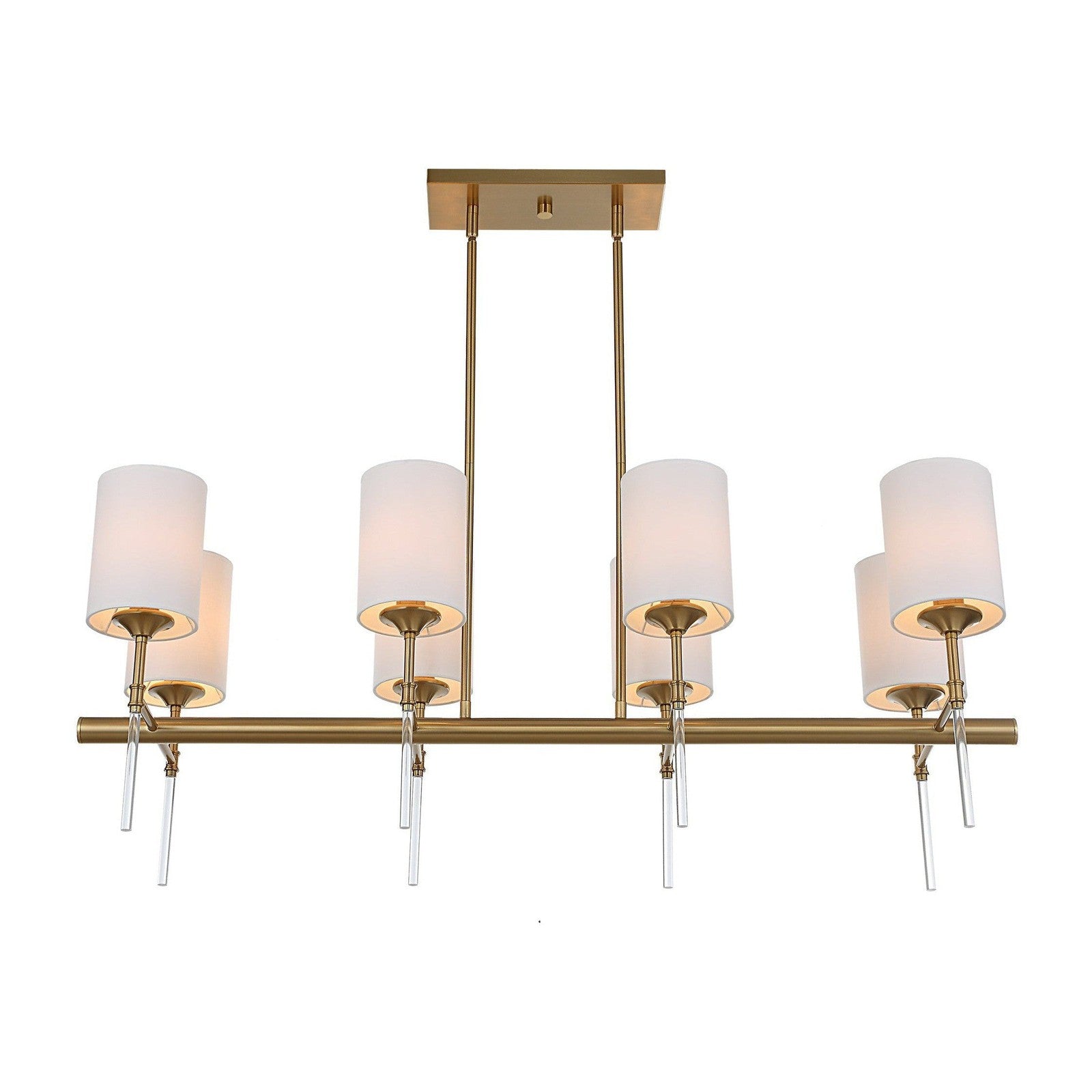 Uttermost Awyr 8 Light Linear Chandelier