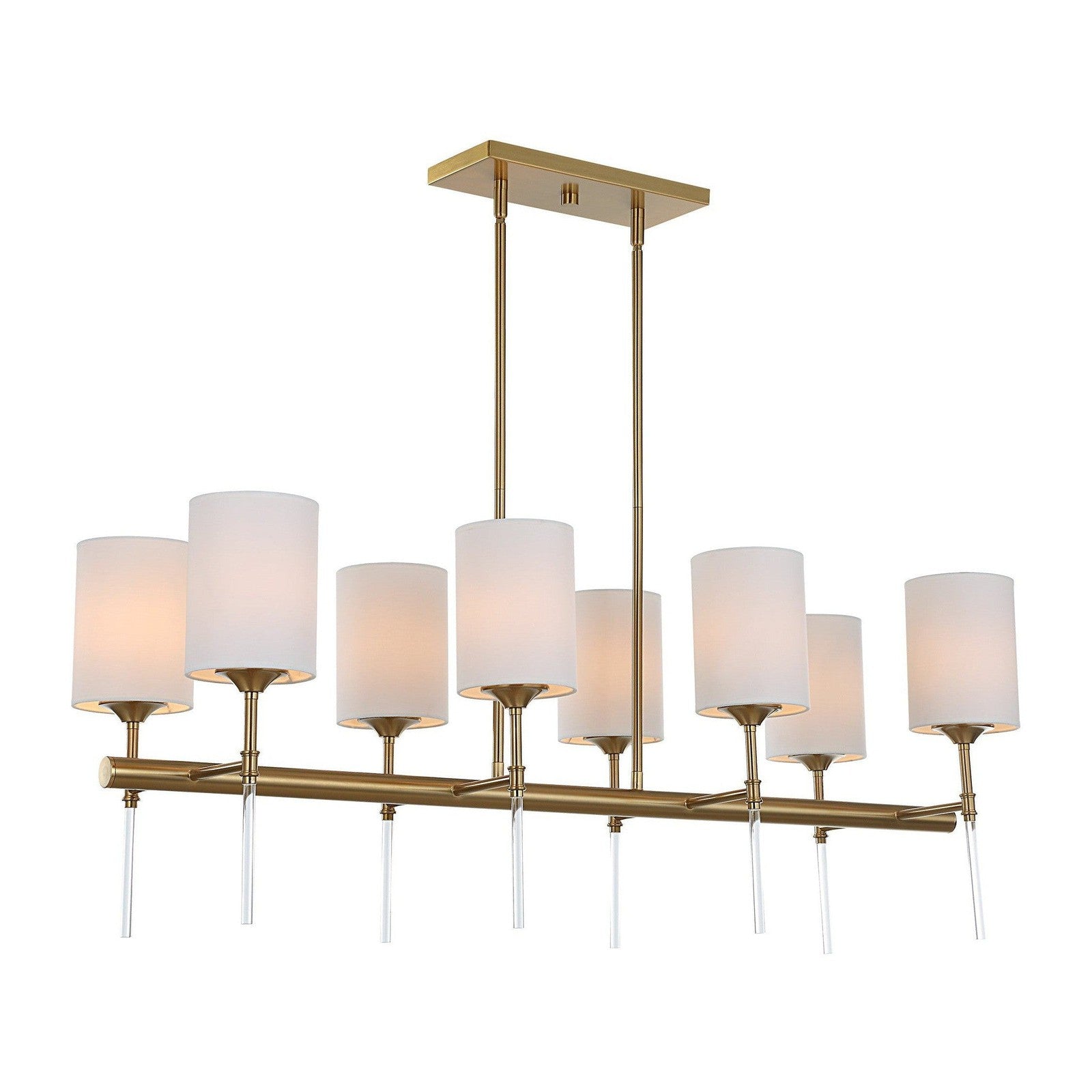 Uttermost Awyr 8 Light Linear Chandelier