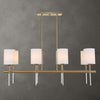 Uttermost Awyr 8 Light Linear Chandelier