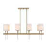 Uttermost Awyr 8 Light Linear Chandelier