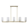 Uttermost Mistie 8 Light Linear Chandelier