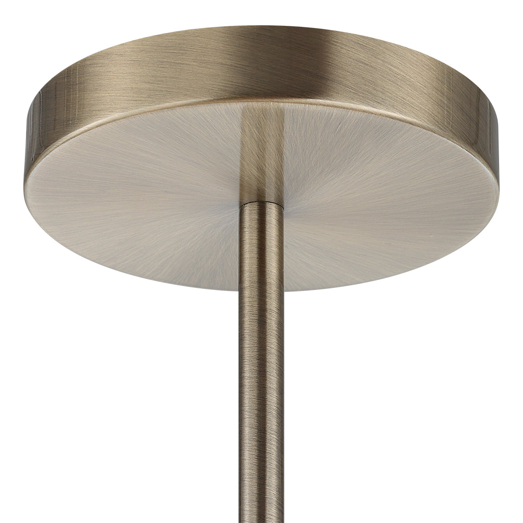 Uttermost Huch 1 Light White Glass Pendant