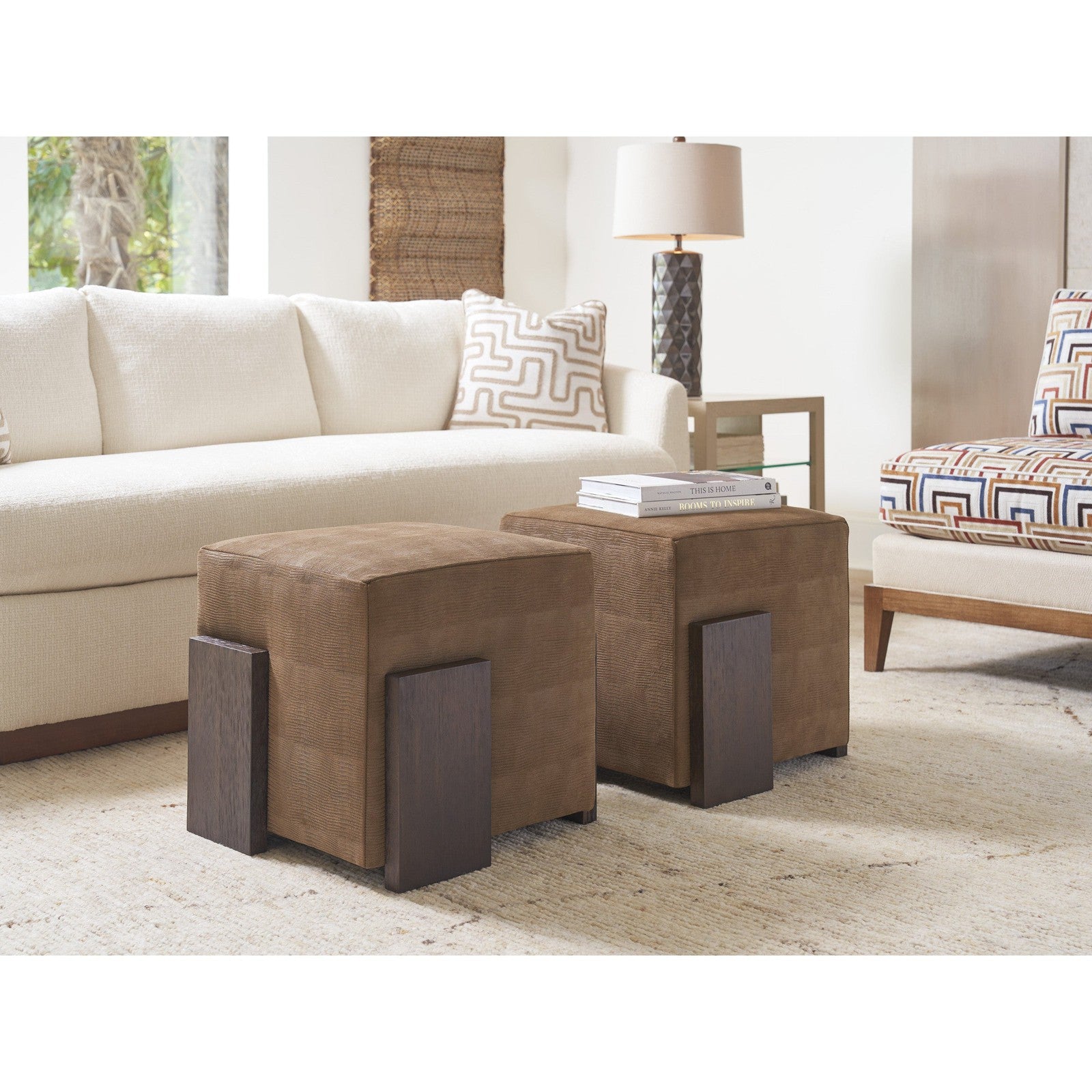 Tommy Bahama Home Sunset Key Hamden Ottoman