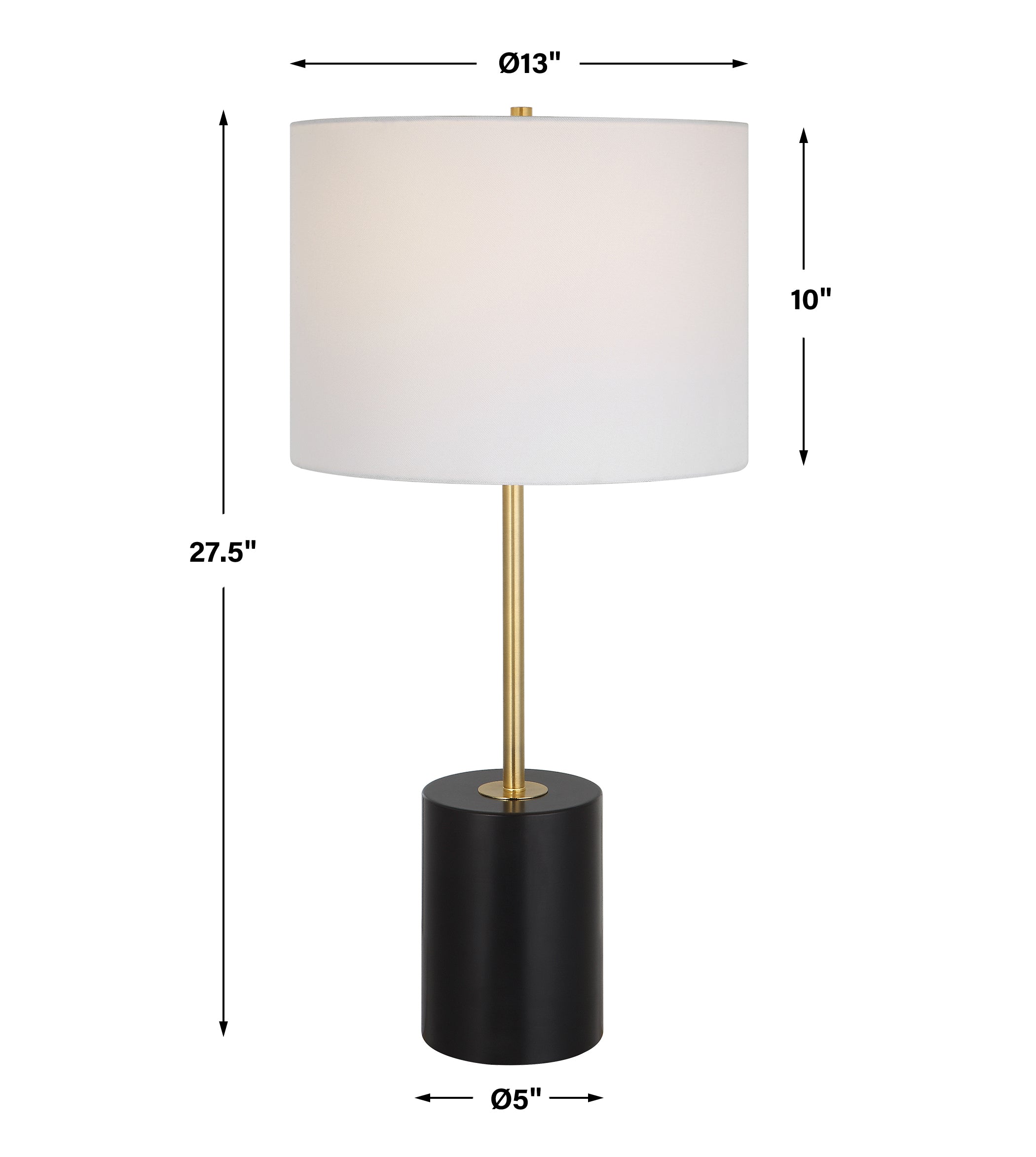 Modern Accents Simplistic Table Lamp