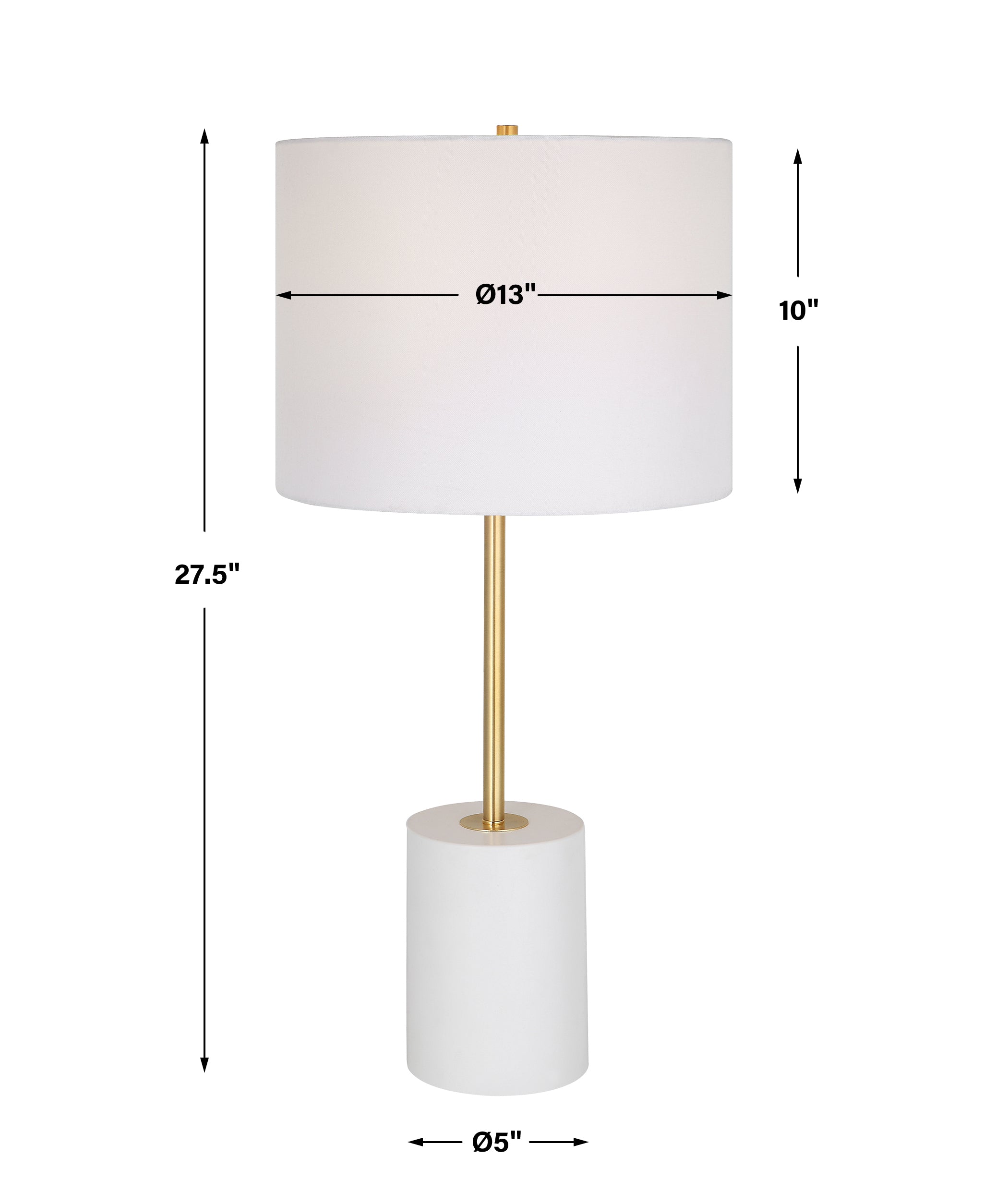 Modern Accents Simplistic Table Lamp