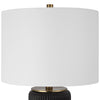 Modern Accents Cylindrical Shaped Ceramic Table Lamp