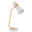 Modern Accents Unique Design Metal Cone-Shaped Desk Lamp