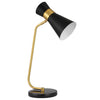 Modern Accents Unique Design Metal Cone-Shaped Desk Lamp