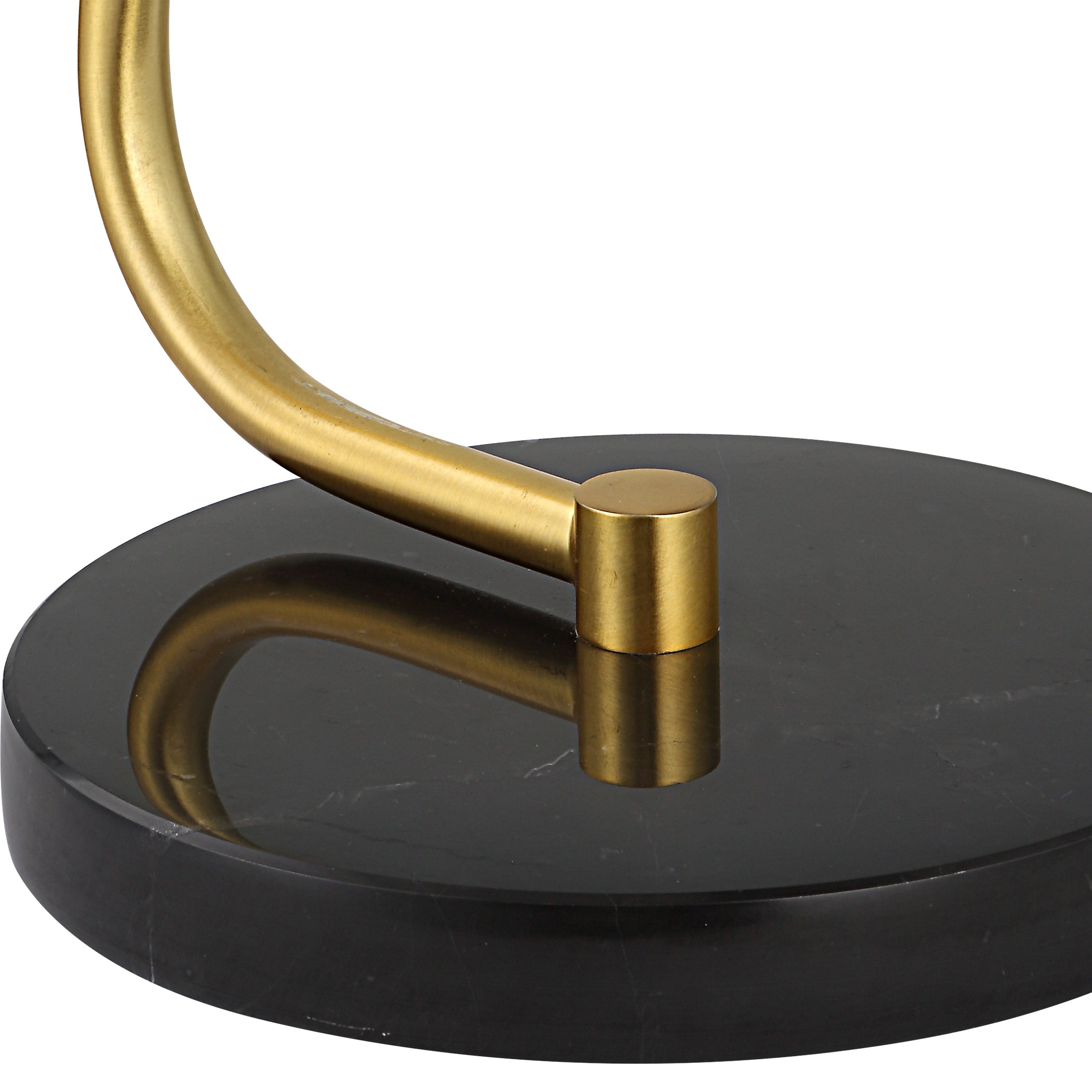 Modern Accents Unique Design Metal Cone-Shaped Desk Lamp